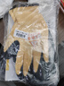 工品星400V絕緣手套 橡膠低壓防觸電防滑耐磨 電工電力配電室防護手套1付 黃 曬單實(shí)拍圖