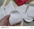貓人5雙裝女士襪子女純棉100%秋冬中筒襪子女白色百搭女生休閑長(cháng)襪 曬單實(shí)拍圖