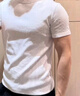 點(diǎn)悟重磅螺紋棉短袖t恤男白色運動(dòng)修身緊身彈力長(cháng)袖內搭打底衫秋冬季 短袖白色 3XL （170-190斤）修身 曬單實(shí)拍圖
