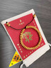 頂妃（DING FEI）金葉蓮花菩提手串手鏈男女九華山金錢(qián)菩提子文玩佛珠念珠手串禮物 單圈【素珠】7mm A23-301 曬單實(shí)拍圖