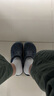 卡駱馳（CROCS）洞洞鞋貝雅男鞋女鞋輕便耐磨一腳蹬拖鞋休閑鞋|10126 深藍-410 43 (270mm) 曬單實(shí)拍圖