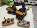 鑫思特（XST）合金遙控挖掘機兒童玩具工程車(chē)男孩仿真電動(dòng)挖土機車(chē)勾機生日禮物 曬單實(shí)拍圖