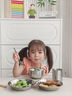 馬博士?jì)和捅P(pán)不銹鋼餐具寶寶輔食碗盤(pán)家用小學(xué)生幼兒園吃飯盤(pán)菜盤(pán) 2個(gè) 曬單實(shí)拍圖