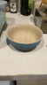 酷彩（Le Creuset）炻瓷盤(pán)創(chuàng  )意沙拉水果菜盤(pán)家用湯碗 13.5/14cm湯碗水果沙拉個(gè)人家用 14cm湯碗海軍藍 曬單實(shí)拍圖