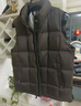 JASONWOOD專(zhuān)柜同款品牌男裝羽絨馬甲男2025冬季純色立領(lǐng)中年輕商務(wù)無(wú)袖坎肩 高端咖色 【專(zhuān)柜現貨】 XL (180) 建議140-155斤穿 曬單實(shí)拍圖