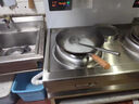 亦鑫商用電磁爐大功率雙頭電爐灶雙眼凹面電炒鍋酒店廚房食堂飯店快餐電炒爐爆炒大功率電磁灶 400晶板雙炒灶180*100 送炒鍋 15000W 三相電 曬單實(shí)拍圖