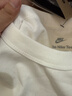 耐克(NIKE)春夏男短袖T恤 純棉 運動(dòng)休閑 簡(jiǎn)約時(shí)尚 DO7393-101 白色L 曬單實(shí)拍圖