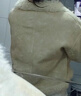 三彩獨(dú)醒2025冬季新款環(huán)保皮草立領(lǐng)毛毛外套短款寬松甜酷F 香檳色 XS 150/76A 曬單實(shí)拍圖