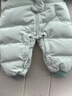 巴拉巴拉嬰兒羽絨服連體衣2025冬裝新款寶寶男童女童哈衣爬服加厚保暖萌趣 綠色恐龍-白鴨絨 80 cm-充絨量82g 曬單實(shí)拍圖