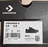 匡威（Converse）男女ALL STAR系列 ALL STAR CORE帆布鞋 1Z635 36碼US3.5碼 曬單實拍圖