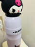 杯具熊（BEDDYBEAR）保溫杯帶提繩便攜316不銹鋼運動(dòng)水杯大容量學(xué)生杯子600ML酷洛米 曬單實(shí)拍圖