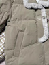 森馬（Semir）羽絨服女新中式仿兔毛領(lǐng)短款保暖外套2024冬新款新中式小主風(fēng)上衣 駝色50171 M 曬單實(shí)拍圖