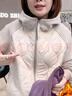 夢(mèng)睿佳衛衣女2026秋冬新款百搭大碼顯瘦保暖防風(fēng)奧粒絨衛衣外套潮上衣 奶茶杏【加絨加厚 3XL 建議150-160斤 曬單實(shí)拍圖