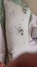 朵精靈嬰兒枕頭套0-1歲兒童枕套25x40幼兒園寶寶純棉紗布小米袋子內膽套 熊有成竹【棉紗枕套+內膽套】 25*40cm 曬單實(shí)拍圖