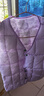俞兆林兒童背心加厚秋冬男童馬甲冬季保暖洋氣童裝女童棉服 紫色160 曬單實(shí)拍圖