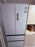 美的（Midea）M60系列520純平全嵌法式多門(mén)四開(kāi)門(mén)家用冰箱超薄雙系統循環(huán)大容量制冰BCD-520WUFPZM(E)白國家補貼 曬單實(shí)拍圖