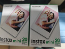 富士（FUJIFILM）instax迷你拍立得相機專(zhuān)用3寸拍立得相紙適用mini7+/7c/7s/11/40/90/99/evo/12/41/25/70等型號 20張白邊相紙+mini相冊4本 曬單實(shí)拍圖