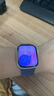 Apple/蘋果 Watch S11 智能手表GPS款42毫米銀色鋁金屬表殼霧紫色運動型表帶S/M MEUT4CH/B 曬單實拍圖