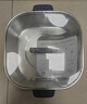 蘇泊爾（SUPOR）0涂層IH電火鍋火鍋專(zhuān)用鍋6L家用分體式多功能鍋電磁爐2200W猛火電熱鍋烤涮一體電炒鍋 C22-IC821 曬單實(shí)拍圖