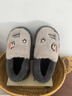 大嘴猴大嘴猴包跟棉拖鞋男款加厚底踩屎感冬天防滑保暖室內居家防滑女士 深灰【抗寒保暖】 42-43 標準碼 曬單實(shí)拍圖