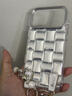 品盟（PISMEXOK）適用于蘋果iPhone17/16/15promax手機(jī)殼銀色透明水晶方塊閃鉆掛繩保護(hù)套創(chuàng)意個(gè)性網(wǎng)紅女外殼 銀色冰塊+手提鏈【贈(zèng)鏡頭膜】 iPhone 17 Pro Max 曬單實(shí)拍圖