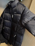 亞瑟士童裝25年冬季男女童短款泡芙面包服輕量蓬松舒適防水 黑色 85%絨子 175 充絨222g 曬單實(shí)拍圖