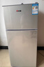 志高電冰箱雙門(mén)家用節能冰箱出租屋冷藏冷凍環(huán)保迷你冰箱辦公室公寓租房宿舍低噪電冰箱 S192銀色一級能效【萬(wàn)人推薦】 曬單實(shí)拍圖
