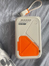 SUIDDY【3C認證丨四合一】充電寶自帶線(xiàn)帶插頭器20000毫安大容量Magsafe快充移動(dòng)電源適用蘋(píng)果華為小米 2萬(wàn)毫安時(shí)【自帶線(xiàn)+磁吸+AC插頭】珊瑚橙 曬單實(shí)拍圖