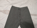 貓人（MiiOW）男士保暖內(nèi)衣男羽絨蠶絲5A抑菌無痕冬情侶加厚本命年秋衣秋褲套裝 深麻灰-男 【升級(jí)330g羽絨蠶絲】 XL （建議120-150斤） 曬單實(shí)拍圖