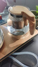 友家鋪子（Biooner）全自動(dòng)上水電熱水壺燒水壺家用辦公茶臺一體機茶桌茶幾嵌入式茶具套裝 RY-09金色保溫1L 曬單實(shí)拍圖
