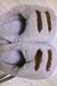 名創(chuàng  )優(yōu)品（MINISO）萌趣貓爪棉拖鞋宿舍可愛(ài)高顏值外穿居家用室內棉拖鞋 卡其 40-41 曬單實(shí)拍圖