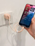 固質(zhì)蘋果15充電線PD60W快充數(shù)據(jù)線適配原裝iPhone17ProMax/16pro/15plus手機(jī)type-c車載ipad平板快充線 蘋果17/16/15全系快充丨奶咖色1米 曬單實(shí)拍圖