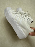 adidas NIZZA PLATFORM厚底增高運動(dòng)帆布鞋男女阿迪達斯三葉草 白   37 曬單實(shí)拍圖