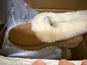 UGG【雙11搶先購(gòu)】秋季新款女士厚底懶人毛毛鞋 1166733CHE|栗色38 曬單實(shí)拍圖