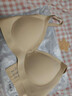 貓人山茶花無(wú)痕內衣女士10A抑菌無(wú)鋼圈文胸粉底液聚攏上托薄款胸罩 曬單實(shí)拍圖