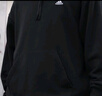 adidas休閑加厚毛圈連帽衛衣套頭衫男女秋冬阿迪達斯官方輕運動(dòng)   黑色   L 曬單實(shí)拍圖