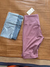 無印良品（MUJI）Walker 女式 易干 半長收腿褲 BIG04A3S 打底褲 煙熏粉色 XL 曬單實拍圖