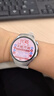 HUAWEI WATCH 5 42mm基礎(chǔ)款不銹鋼表殼金星白素皮復(fù)合表帶X-TAP智感窗eSIM通信手表華為智能手表watch5 曬單實拍圖