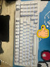 羅技（Logitech）K868三?？椭苹瘷C械鍵盤(pán) 靈硯系列無(wú)線(xiàn)藍牙辦公熱插拔gasket結構鍵盤(pán) K868白色 曬單實(shí)拍圖