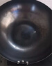 蘇泊爾（SUPOR）精鐵炒鍋健康無(wú)涂層鐵鍋32cm明火燃?xì)獬床隋?曬單實(shí)拍圖