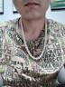 夢(mèng)至尊S999龍頭項鏈男士時(shí)尚霸氣鏈子足銀潮男項鏈銀飾禮物 9毫米粗【重約82克65厘米長(cháng)龍骨鏈】 曬單實(shí)拍圖