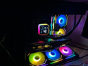 九州風(fēng)神（DEEPCOOL）冰翼LQ360 Ultra一體式水冷散熱器CPU臺式機/6代PWM調速水泵/ARGB磁吸冷頭/FDB高性能風(fēng)扇 曬單實(shí)拍圖