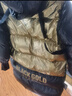 高梵黑金鵝絨服先鋒4.0六格男女同款中長(cháng)款冬季羽絨服外套 黑色 M 曬單實(shí)拍圖