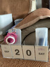 無(wú)印良品（MUJI）亞克力隔層收納盒 附萬(wàn)年歷 桌面 辦公用品 筆筒 新品 NES5CA5A 寬259*進(jìn)深57*高89mm 曬單實(shí)拍圖