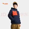 安踏兒童羽絨服男大童25冬季舒適保暖連帽輕薄羽絨服A52547903 曬單實(shí)拍圖