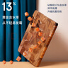 LC LIVING胖東來(lái)同款相思木菜板泰國進(jìn)口長(cháng)方形實(shí)木家用廚房案板砧板切菜板 【方形】45*30*2.5原裝進(jìn)口 曬單實(shí)拍圖