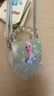 迪士尼（Disney）冰雪奇緣艾莎兒童包可愛(ài)小香風(fēng)紗裙斜挎包零錢(qián)包公主生日禮物 曬單實(shí)拍圖