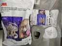 3M6200防毒面具口罩防塵防有毒氣體防酸性氣體農藥噴灑噴漆配6002濾毒盒 曬單實(shí)拍圖