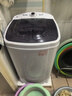 志高（CHIGO）12kg脫水機甩干機小型迷你家用甩干桶宿舍出租房大容量單杠脫水桶 12kg【不銹鋼加厚內筒】 曬單實(shí)拍圖