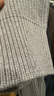 優(yōu)衣庫合作款男裝女裝圓領(lǐng)針織開(kāi)衫長(cháng)袖毛衣毛衫外套25新款479731 04 煙灰色 XL /180/108B 曬單實(shí)拍圖